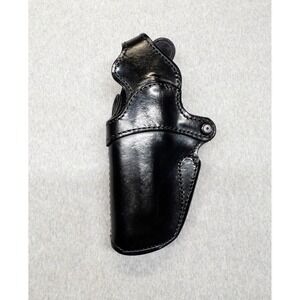 Vtg Aker Leather Duty Holster 113-US-INS Left Hand Dominant Tactical Outdoors US
